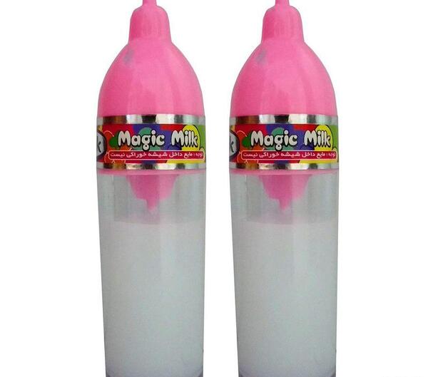عکس شیشه شیر عروسکی