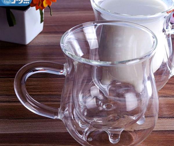 عکس لیوان شیر فانتزی