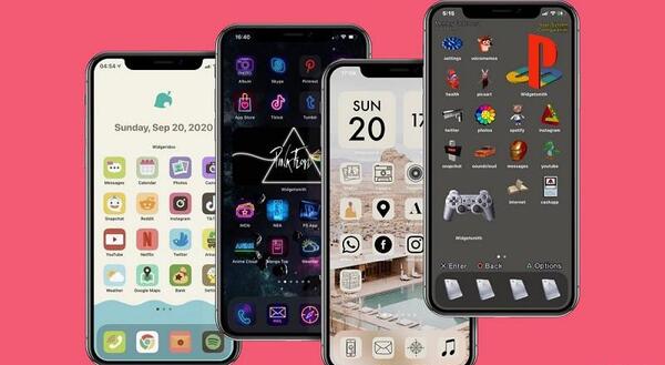 تغییر عکس صفحه گوشی اپل