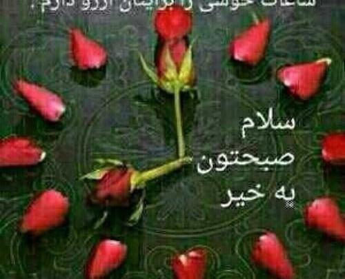 عکس متحرک سلام صبح بخیر
