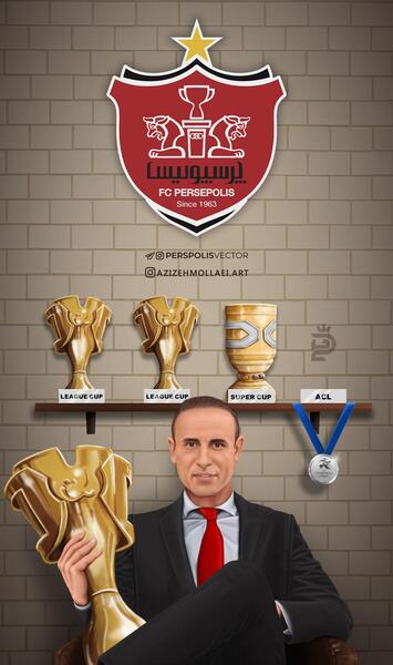 عکس صفحه گوشی پسرانه پرسپولیس
