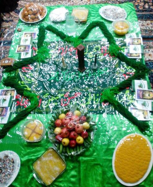 عکس های سفره صلوات