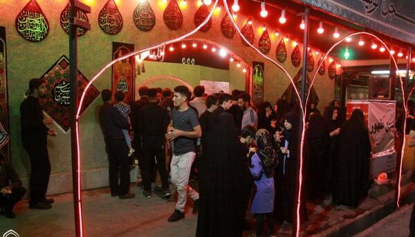 عکس ایستگاه های صلواتی محرم