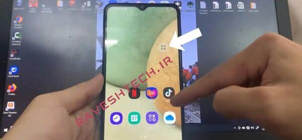 چطور از صفحه گوشی عکس بگیریم a12