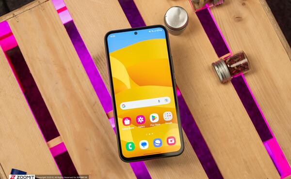 عکس صفحه گوشی سامسونگ a54