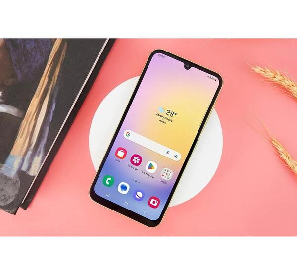 عکس صفحه گوشی سامسونگ a25