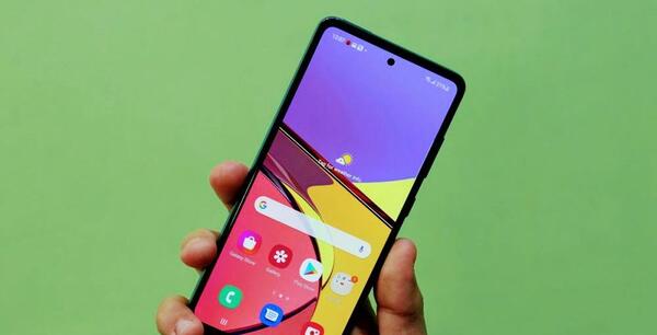 عکس صفحه گوشی سامسونگ a52
