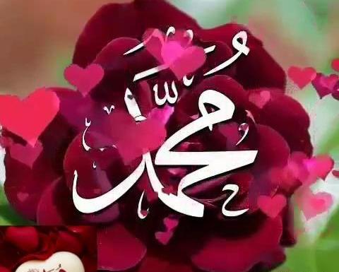 عکس صلوات با گل محمدی