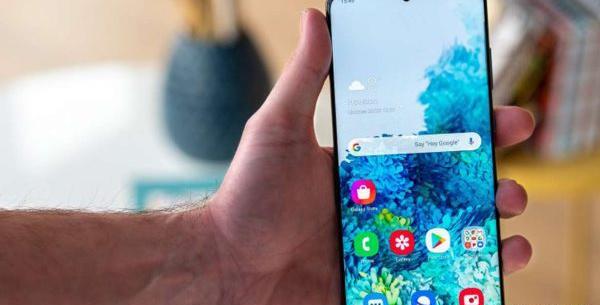 عکس صفحه نمایش گوشی سامسونگ