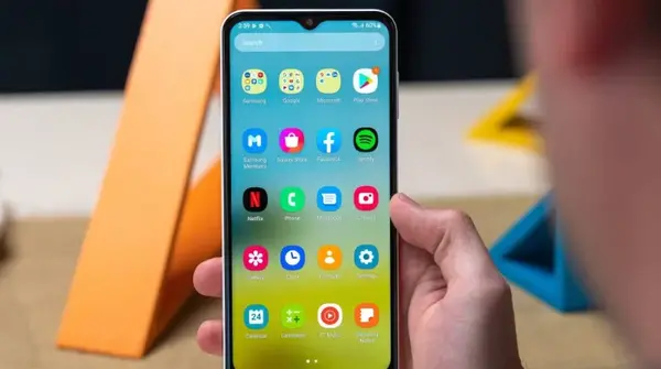 عکس صفحه نمایش گوشی سامسونگ