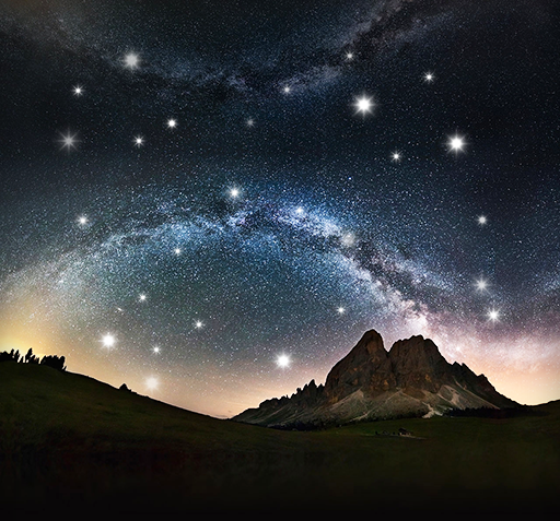 عکس کهکشان برای صفحه گوشی