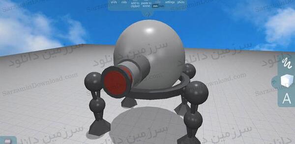 برنامه عکس صفحه گوشی سه بعدی