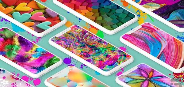 عکس رنگی برای صفحه گوشی