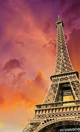 عکس برج ایفل برای صفحه گوشی