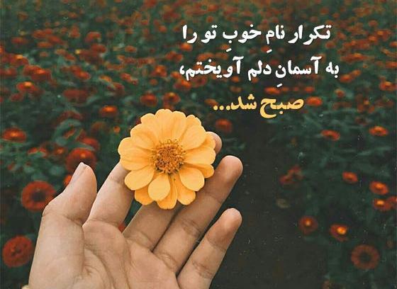 متن و عکس صبح بخیر