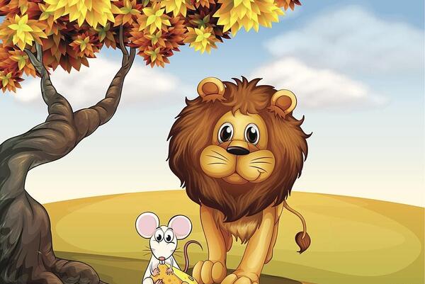 عکس شیر و موش کلاس چهارم