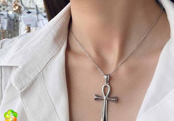 عکس پلاک زنجیر صلیب
