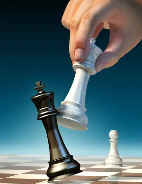 عکس شاه و وزیر در شطرنج