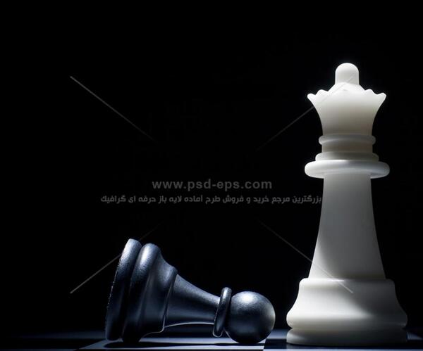 عکس شاه و وزیر در شطرنج