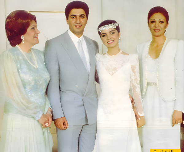 عکس شاهزاده رضا پهلوی و همسرش