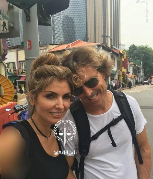 عکس شاهزاده رضا پهلوی و همسرش
