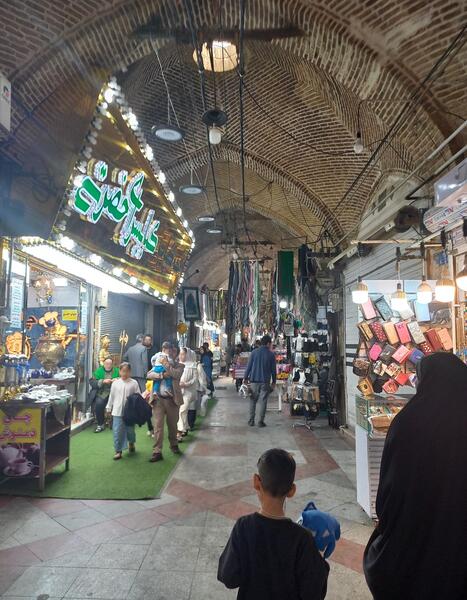عکس بازار شاه عبدالعظیم