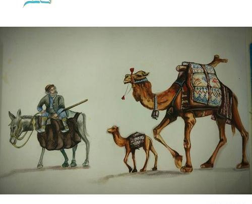 عکس شتر کاروان
