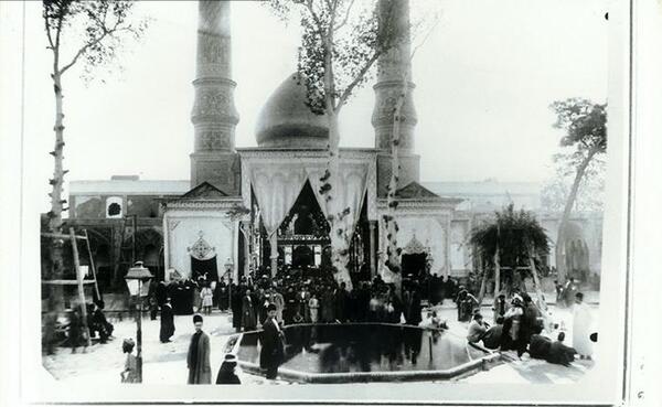 عکس قدیمی شاه عبدالعظیم
