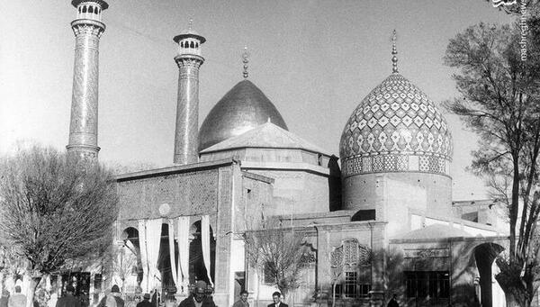 عکس قدیمی شاه عبدالعظیم