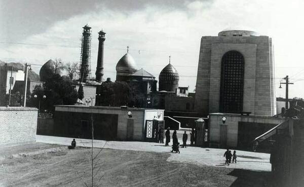 عکس قدیمی شاه عبدالعظیم