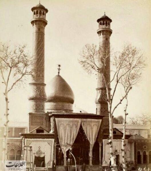عکس قدیمی شاه عبدالعظیم