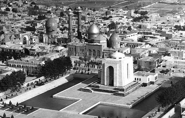 عکس قدیمی شاه عبدالعظیم