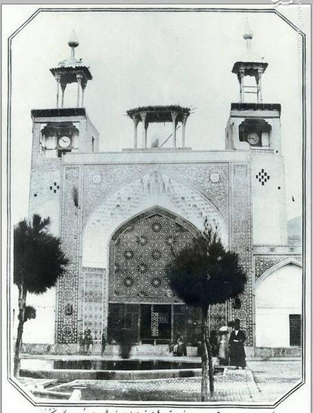 عکس قدیمی شاه عبدالعظیم
