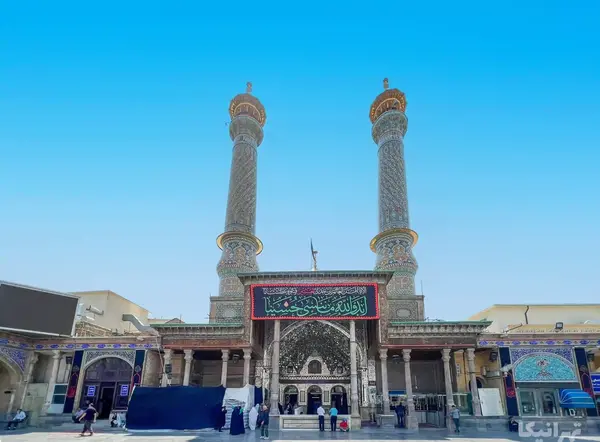 عکس گنبد شاه عبدالعظیم