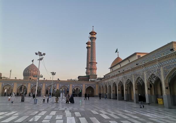 عکس گنبد شاه عبدالعظیم