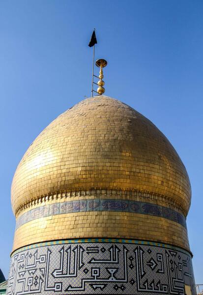 عکس گنبد شاه عبدالعظیم