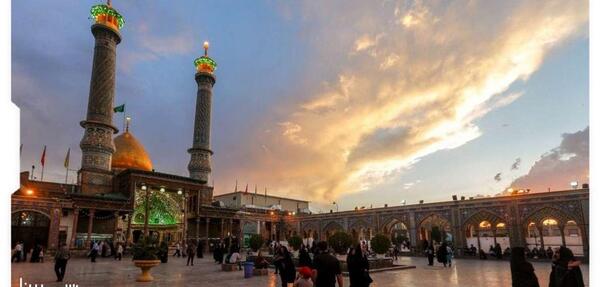 عکس گنبد شاه عبدالعظیم