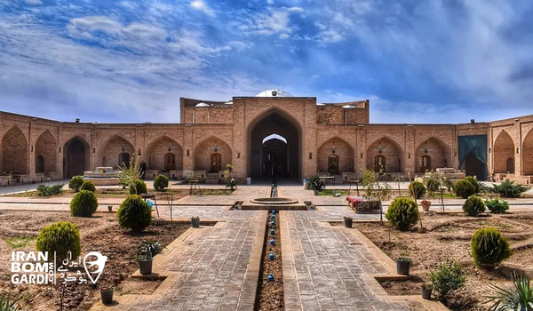 عکس کاروانسرای شاه عباسی سمنان