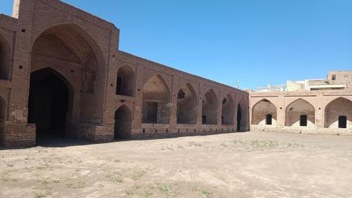 عکس کاروانسرای شاه عباسی سمنان