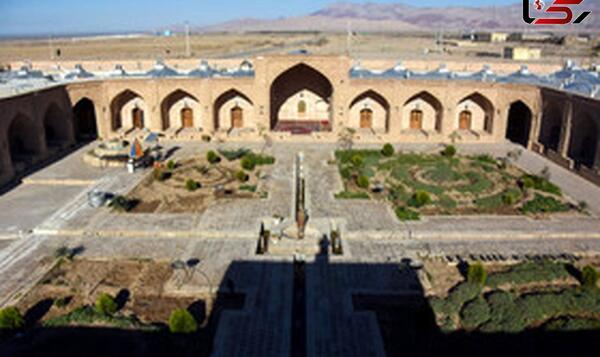 عکس کاروانسرای شاه عباسی سمنان
