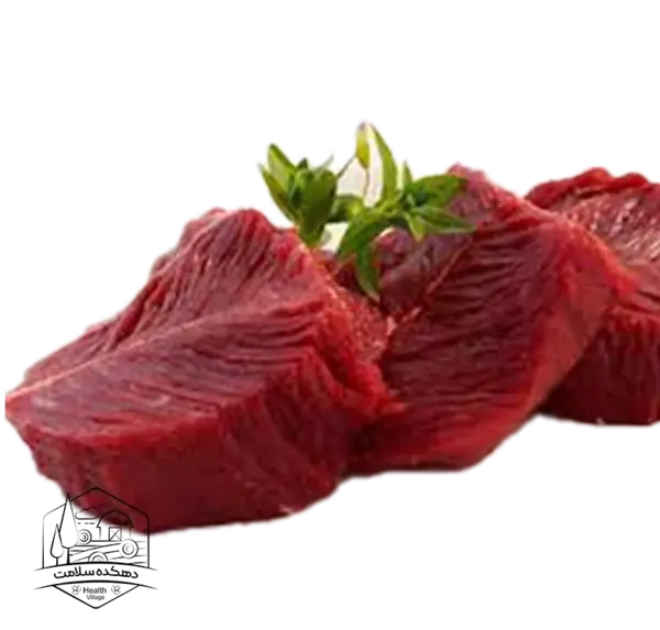 عکس گوشت ران شتر مرغ