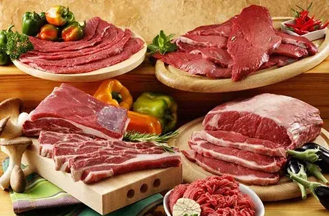 عکس از گوشت شترمرغ