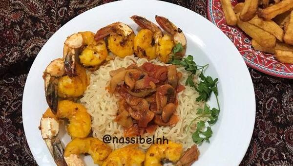 عکس از شاه میگو