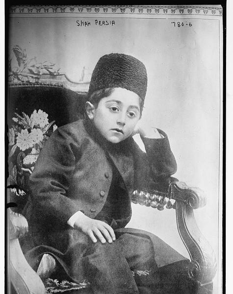 عکس های احمد شاه قاجار