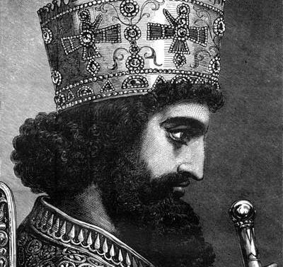 عکس خشایارشاه هخامنشی