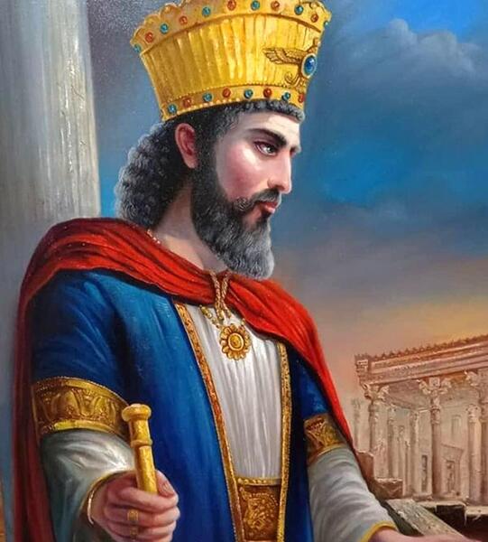 عکس خشایارشاه هخامنشی