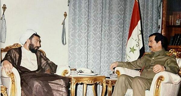 عکس صدام شاه