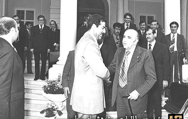 عکس صدام شاه