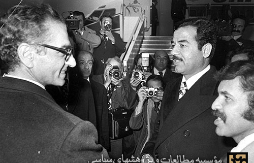 عکس صدام شاه