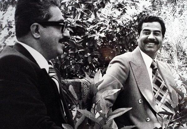 عکس صدام شاه
